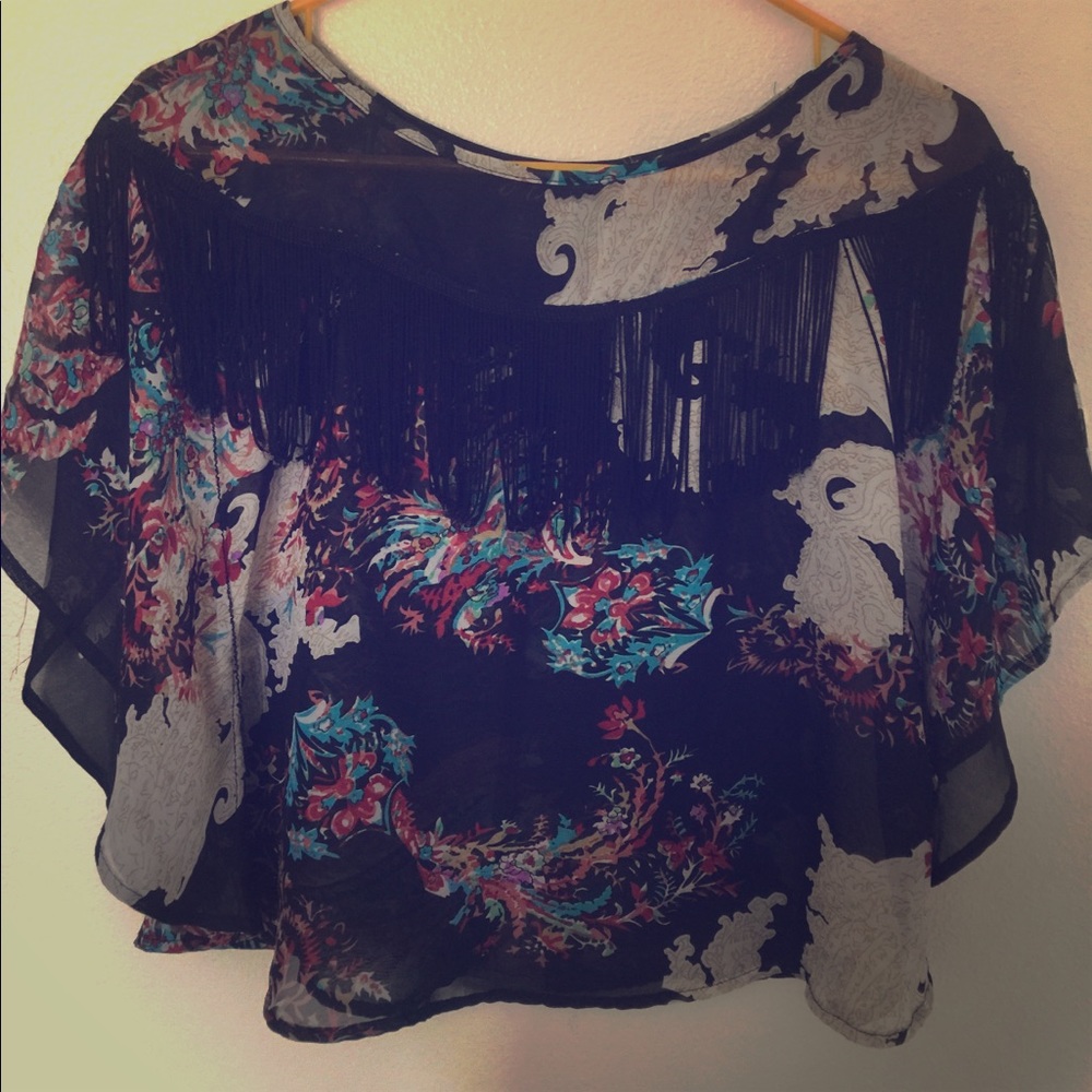 Dots Floral Top